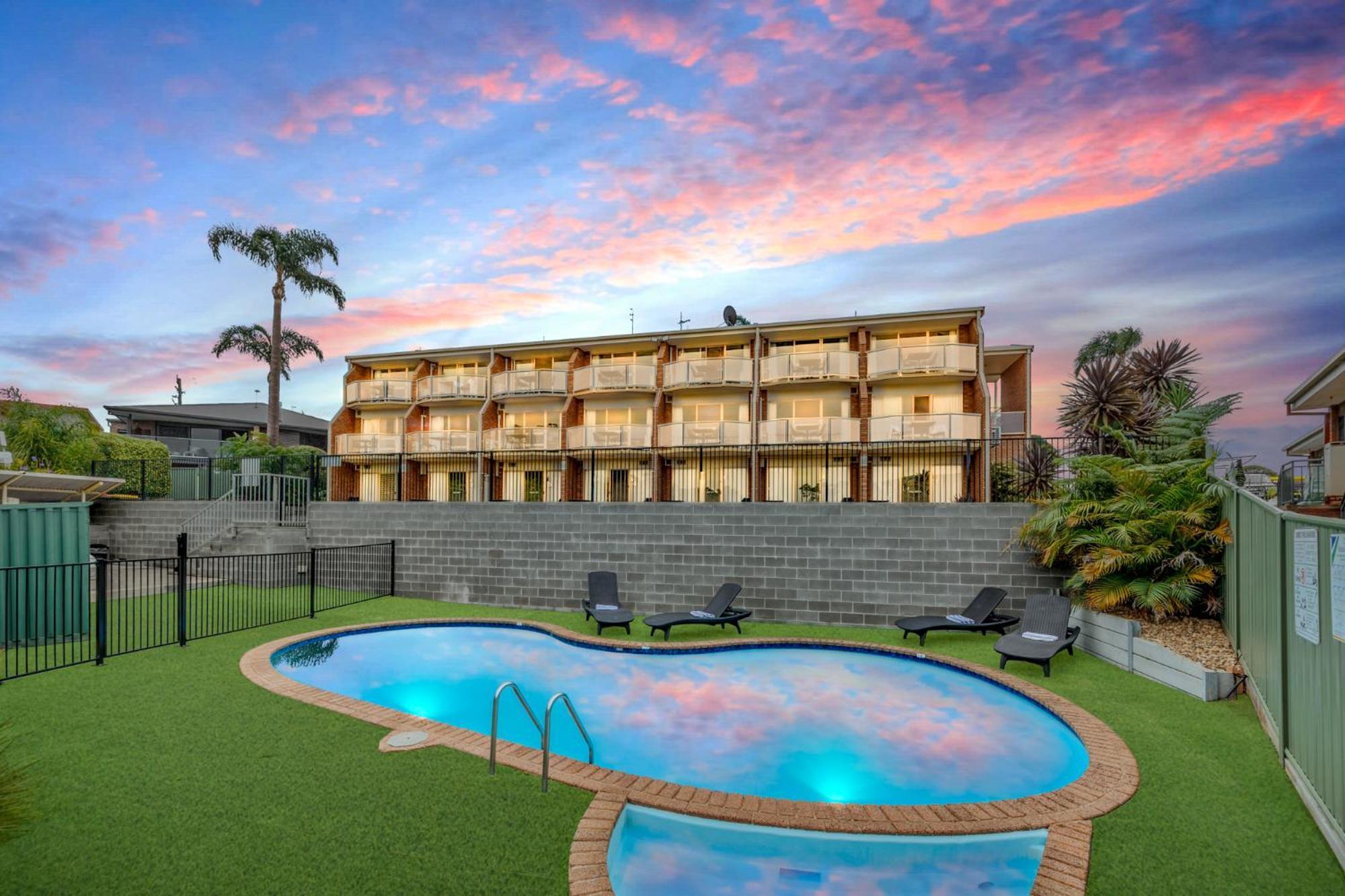 Sapphire Waters Motor Inn Merimbula Exteriör bild